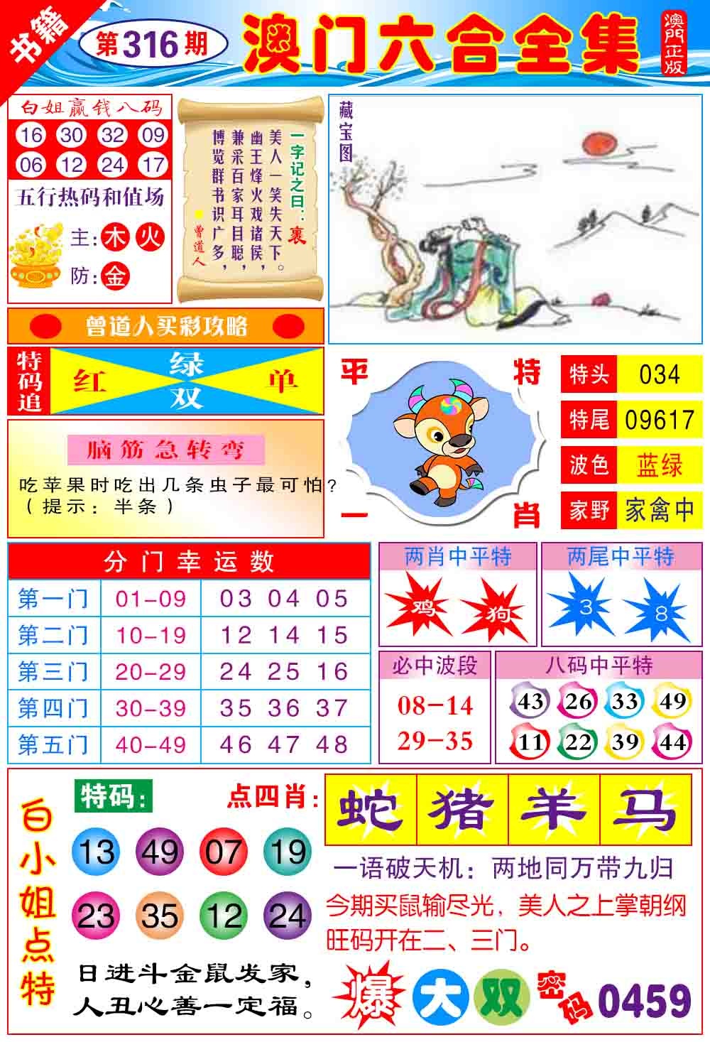 316期澳门全集六合[图]