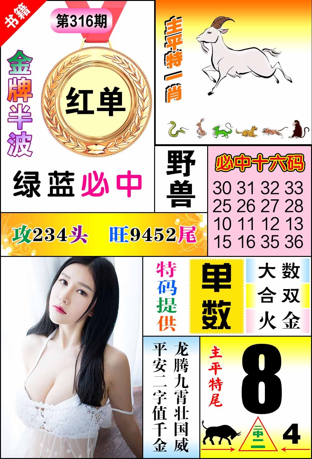 316期澳门金牌半波[图]