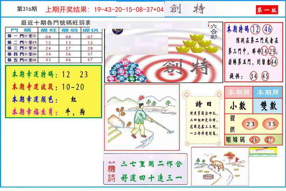 316期九龍创特A(推荐)[图]