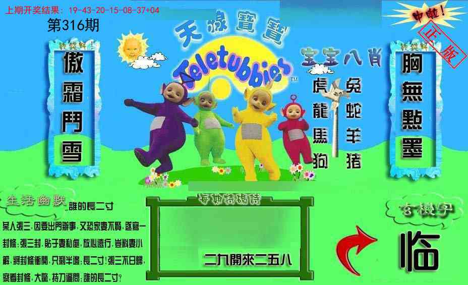 316期新天线宝宝(2006一版)[图]