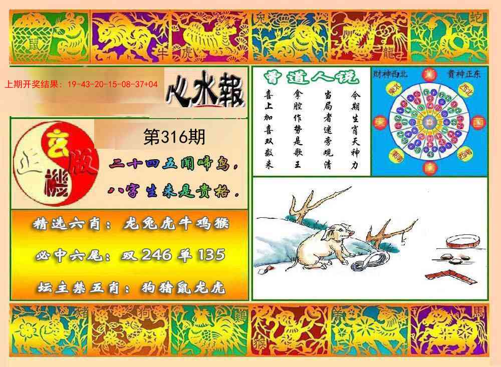 316期九龙心水报[图]