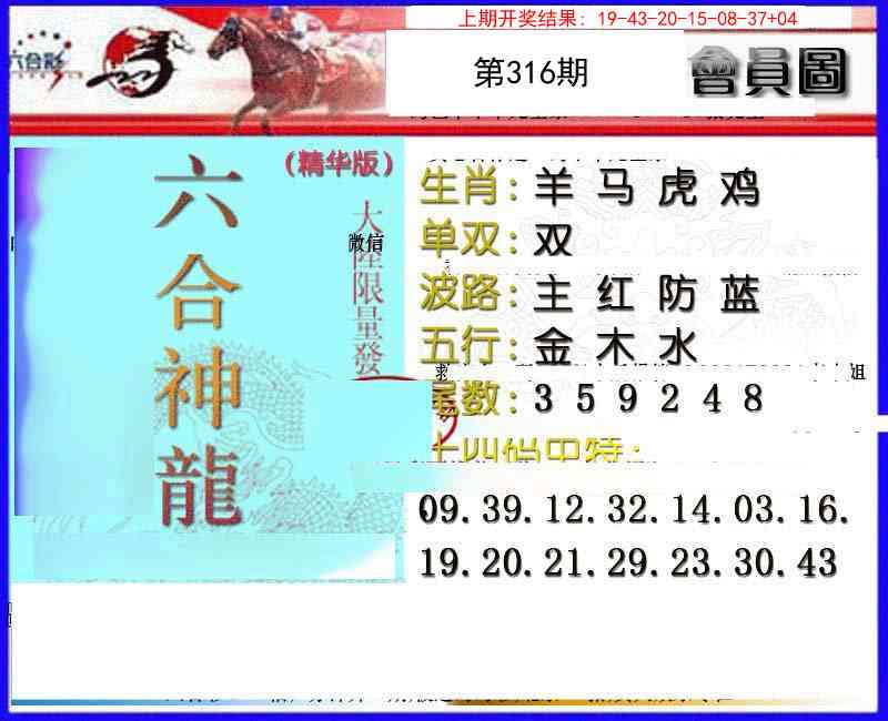316期六合神龙[图]